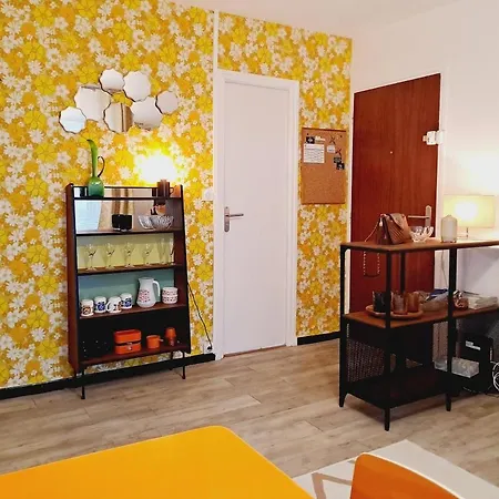 T2 Déco 70's Rénové à 300m De La Argelès-sur-Mer