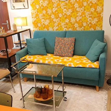 T2 Déco 70's Rénové à 300m De La Argelès-sur-Mer